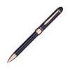 Sailor Multifunktionsstift Fascinate 3 Navy 16-0325-242 Roségold-Finish Ölbasierter Kugelschreiber Schwarz/Rot 0,7 mm, Druckbleistift 0,5 mm HB