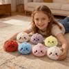 Soft Fluffy Steamed Buns Squishy Keychain Plush Steamed Buns Keyring  Relaxing Gift