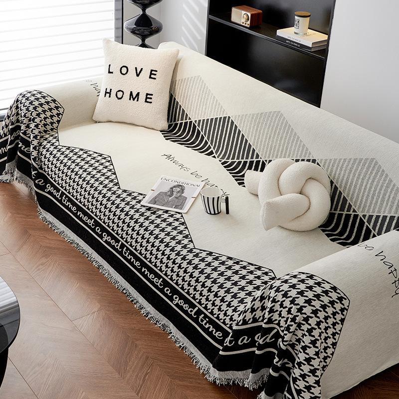 

Высококачественное легкое роскошное полотенце для дивана из шенилла Qingchuan, утолщенное нескользящее покрытие для дивана, универсальное покрытие, устойчивое к царапинам, ткань 180*130cm