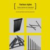 High-Strength Black Cement Steel Nails for Wall Tiles and Concrete