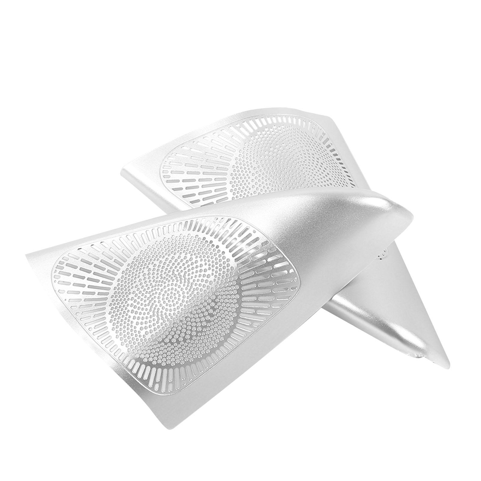 

2 шт. Накладки на твитеры дверей автомобиля, декоративные накладки динамиков, замена для 3 серии E90 2005–2012