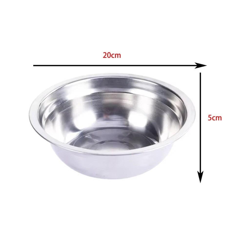 Stainless Steel Soup Pot Food Grade Salad Mixer Basin  Kitchen Cooking Tools