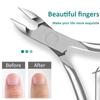 Stainless Steel Cuticle Clippers Trimmer Dead Skin Remover Pedicure Tool Cuticle Nippers Nail Manicure Scissors for Personal