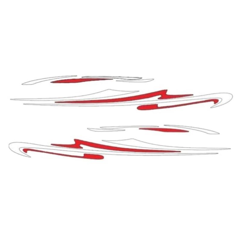 

Car Side Stripes Sticker Personalizes Campers Side Body Stripes Sticker Decorative for Motorhome Caravans SUV Pickups