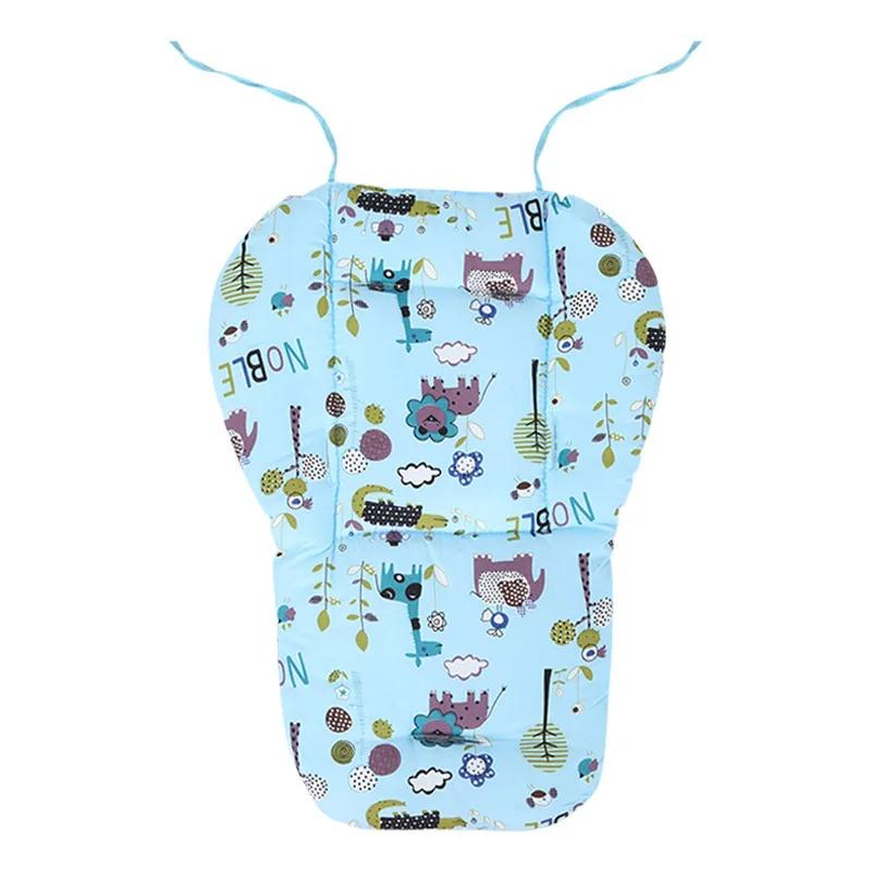 

Детские хлопковые ткани для стульчика для кормления, подушка, коврик, подушка для сиденья, подушка для стульчика для кормления, подушка для коляски синий