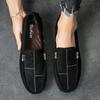 Lässige Herrenschuhe 2024 Slipper Formelle Loafer Mokassins Schwarz Männlich Fahrschuh Flach Atmungsaktiv Tenis Masculino Zapatillas Hombre Männlich
