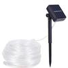 Colorful Outdoor Solar LED Tube Strip Lights - USB/Battery Powered Christmas Lighting with Copper Wire