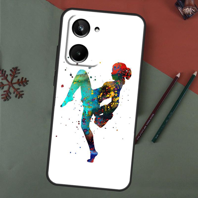 

Muay Thai Case For Realme C67 C51 C75 C63 C61 C65 C55 C53 C35 C71 11 12 13 14 Pro Plus GT6 GT7 15 Pro Realme 11 Pro