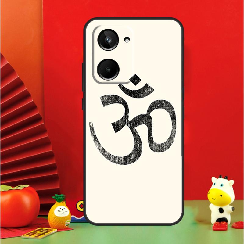 OM Yoga GOA Zen Symbol For Realme GT6 GT7 15 Pro 10 11 12 13 14 Pro Plus C65 C67 C63 C61 C55 C51 C53 C35 C75 Case