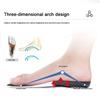 1Pair Sneakers Insole Men Silicone Shock absorbing Non slip Shoe Pads Arch Support Orthopedic Shoes Insoles for Feet