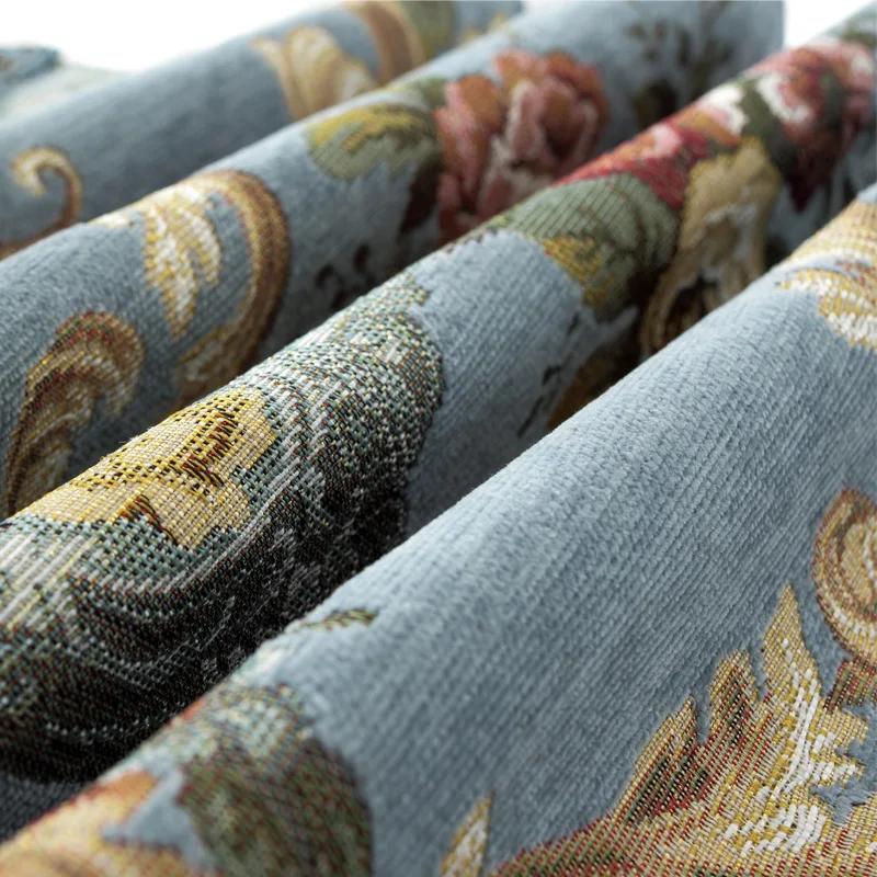 European Jacquard Tablecloth Tassel Flag Dust Cover  Dining Table Cover Embroid Tea Table Cloth Lace TV Cabinet Cover