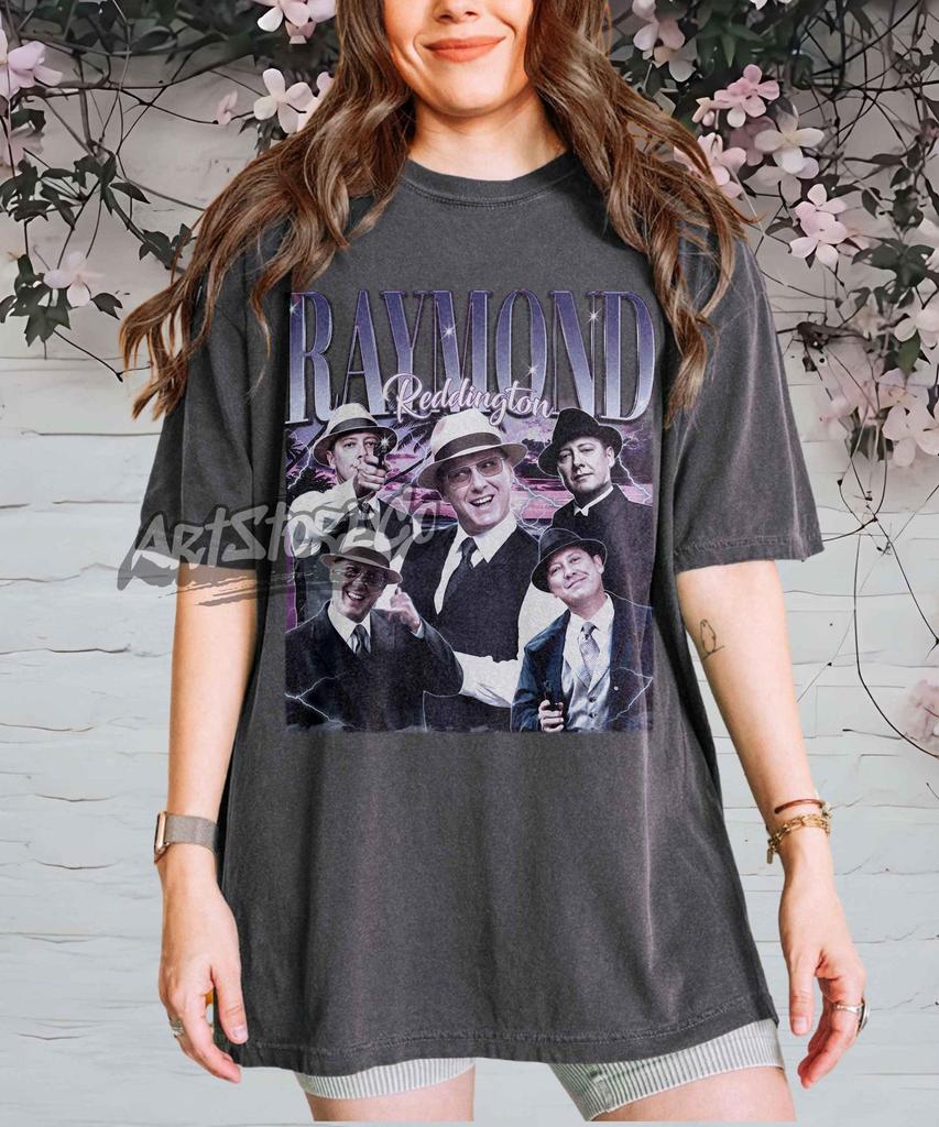 Raymond Reddington Shirt, Retro Action TV Series Tee