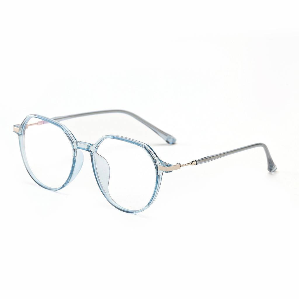 Glasses Tr75203 Oval Transparent Color Student Flat Mirror