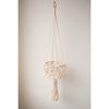 Hanging Basket Macrame Fruit Storage Container Organizer Cotton Rope Hanging Plant Pot For Home Decor