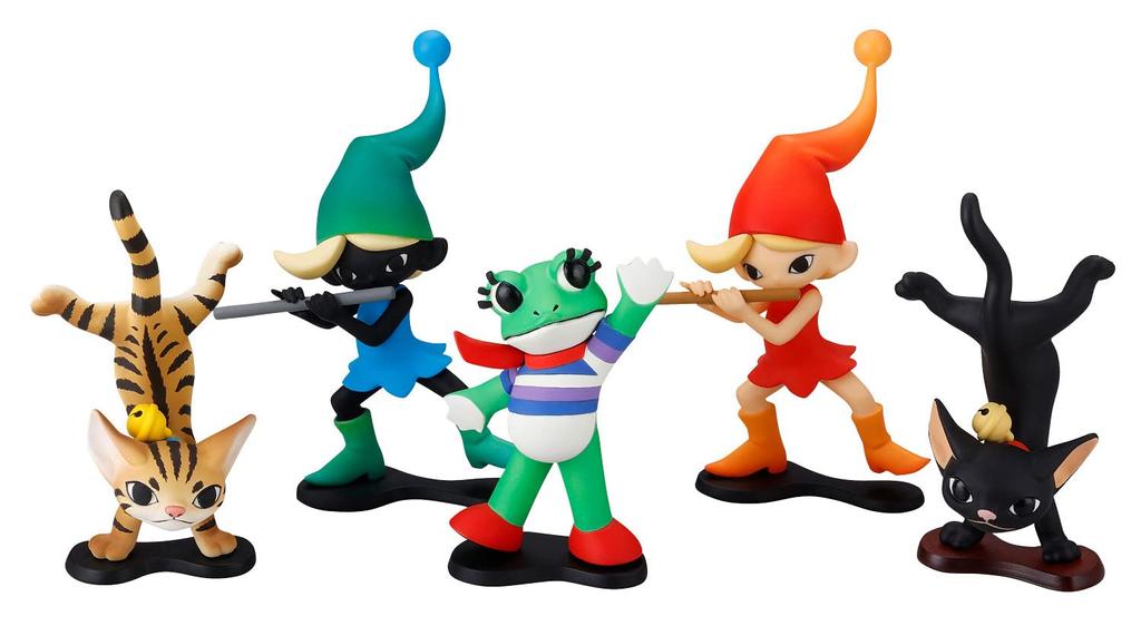 Kaiyodo Seiji Fujishiro Fantasy of Light and Shadow Figure Collection 1 Height 65mm Painted Completed Figure 6 Pieces BOX Approx. Non-scale PVC/ABS