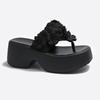 Fashion High Heels Women Slippers Clip Toe Flower Shoes Fashion Woman Heeled Sandals 2025 SummerDress Designer Pumps Mujer Zapatillas