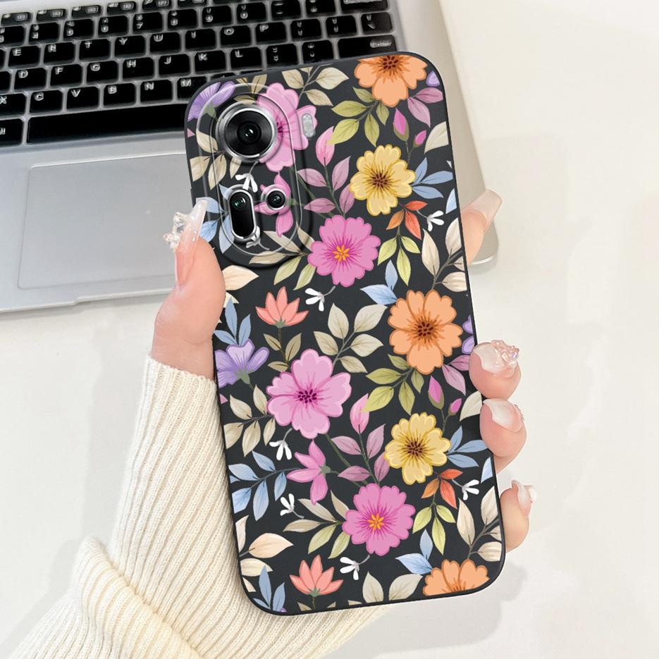 For Oppo Reno 11 5G Case Reno11 F CPH2603 Cute Panda Cartoon Cover Soft Silicone Phone Case For Oppo Reno 11 Pro Reno11 11F Bags