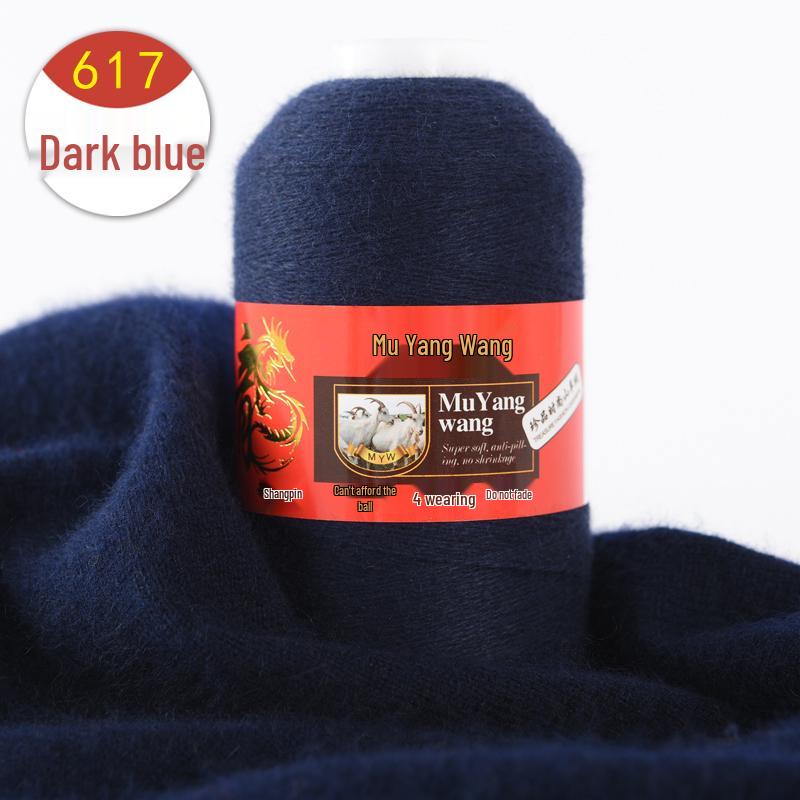 Pure Cashmere Machine-Knitted Medium-Fine Yarn for Hand-Knitting Scarves and Baby Items