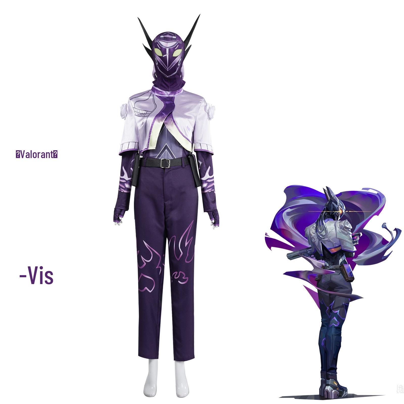 

Vyse Valorant Cosplay Costume - New Hero Role-Playing Outfit 3XL