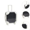 Doll Suitcase DIY Toy Tiny Jewelry Storage Case Role Playing Dress up Travel Luggage for