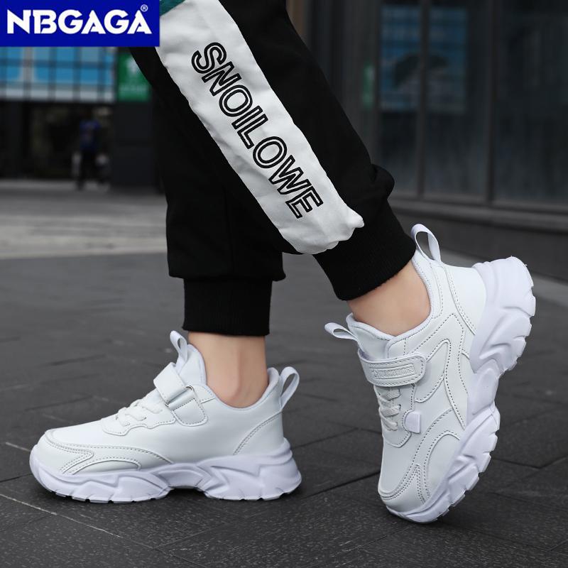 Sport Mädchen Freizeitschuh Leder 5-16 Jahre Junge Tennisschuh Outdoor Kinder Laufschuh Sneaker Anti Rutsch Weiche Sohle Wanderschuhe