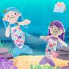 30cm Mermaid Princess Stuffed Animals Soft Plush Toys Doll Undersea Elves Plush Doll Birthday Children's Day for Toddler Girls