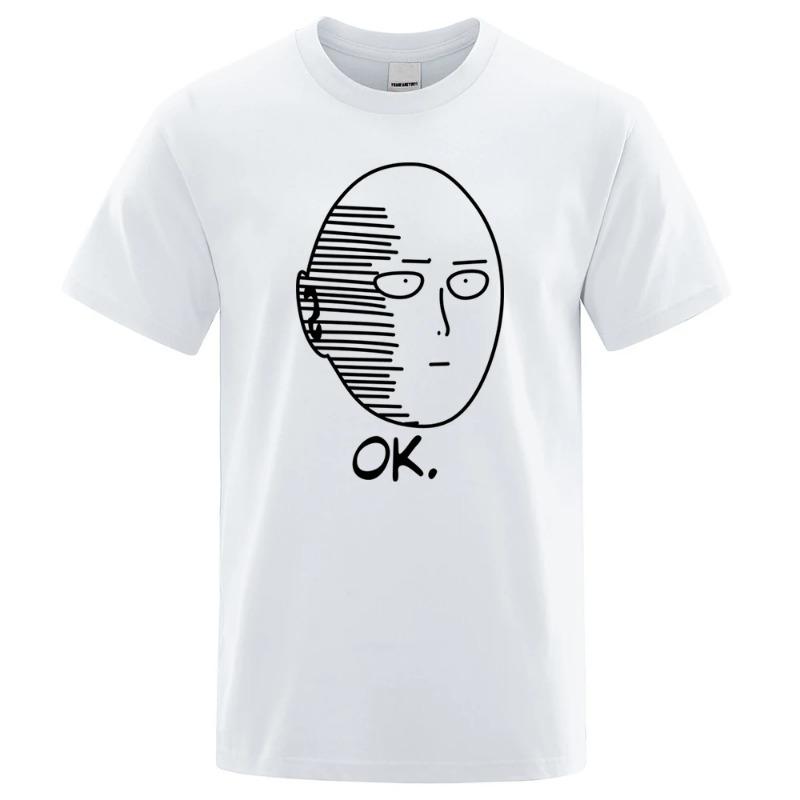 

One Punch Men Saitama Teacher Women s T-shirt Fashion Fun Short Sleeve Summer Clothing Cotton Anime Breathable T-shirt 4XL