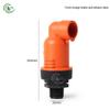 1/6", 1,5", 2" Einlass- und Auslassventile mit Mikro-Sprühern für Tropf- und Sprinklerbewässerungssysteme