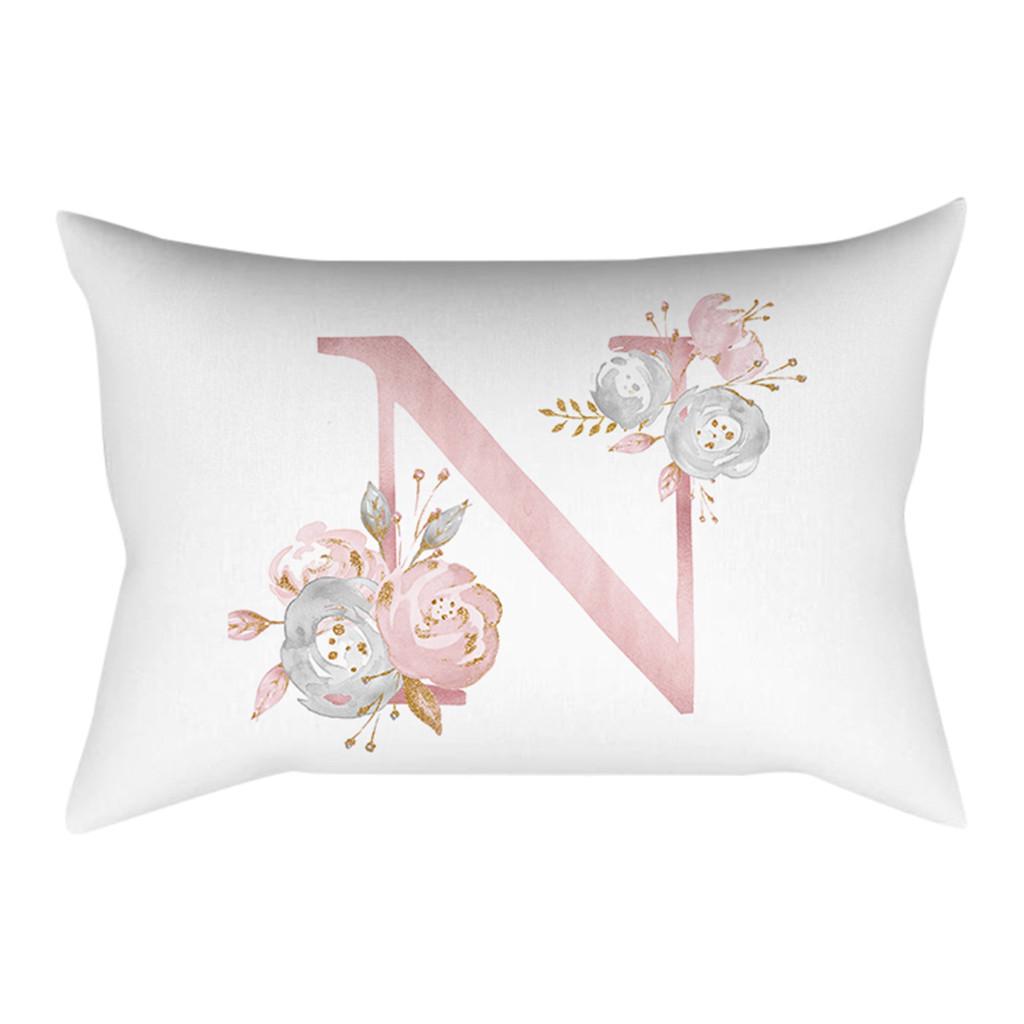 30x50 Cm Kinder Zimmer Dekoration Brief Kissen Englisch Alphabet Pillowcases