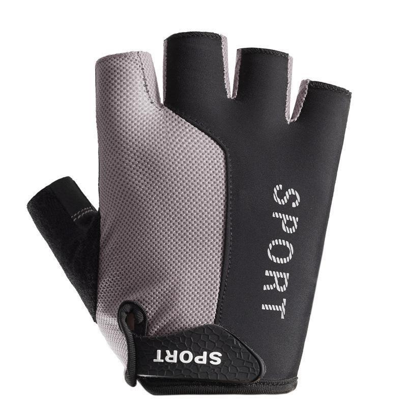 Unisex Half-Finger Cycling Gloves Fitness Training Outdoor Riding Anti-Slip Breathable Workout Gear Medium