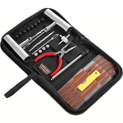 46-Piece Tire Repair Kit with Connectors: Diaper Repair Tools for Car, Motorcycle, Truck, Tractor, Trailer