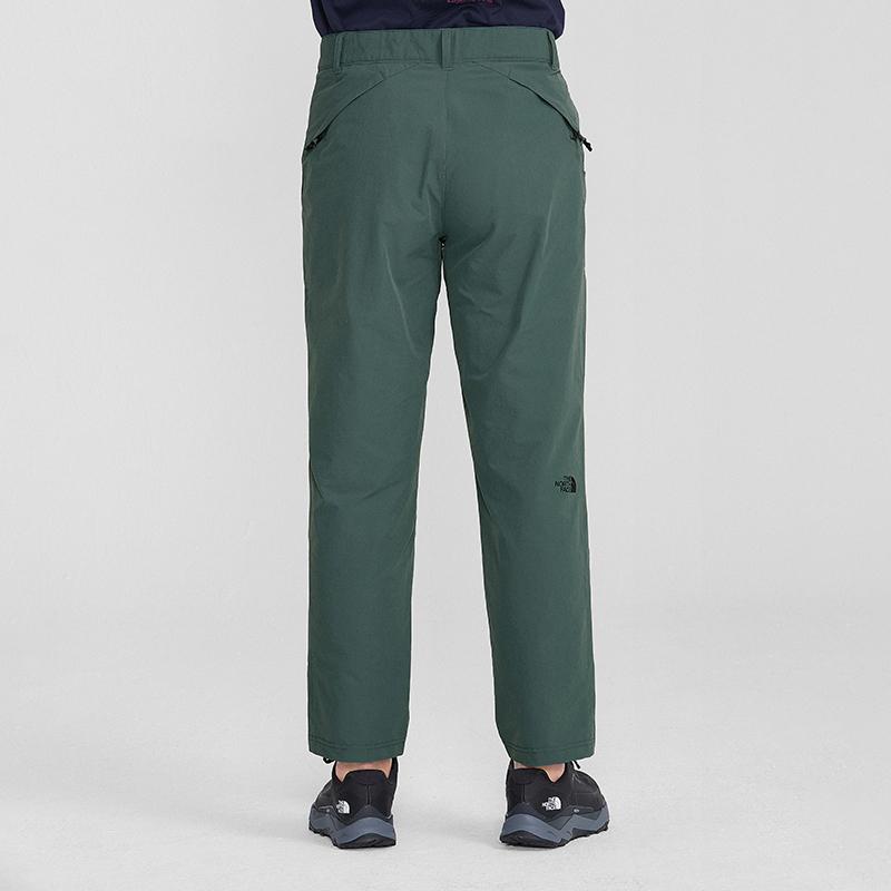 The North Face Casual Pants Men's Green Moderate Straight Fit Pants NF0A4NA8-HBS