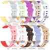 18mm Universal Ice Crack Silicone WatchStrap For Huawei Watch GT6 5 4 41mm For Garmin Venu 4 41mm/3S/2S Band For Forerunner 265S/255S/Vivoactive 4S 3S