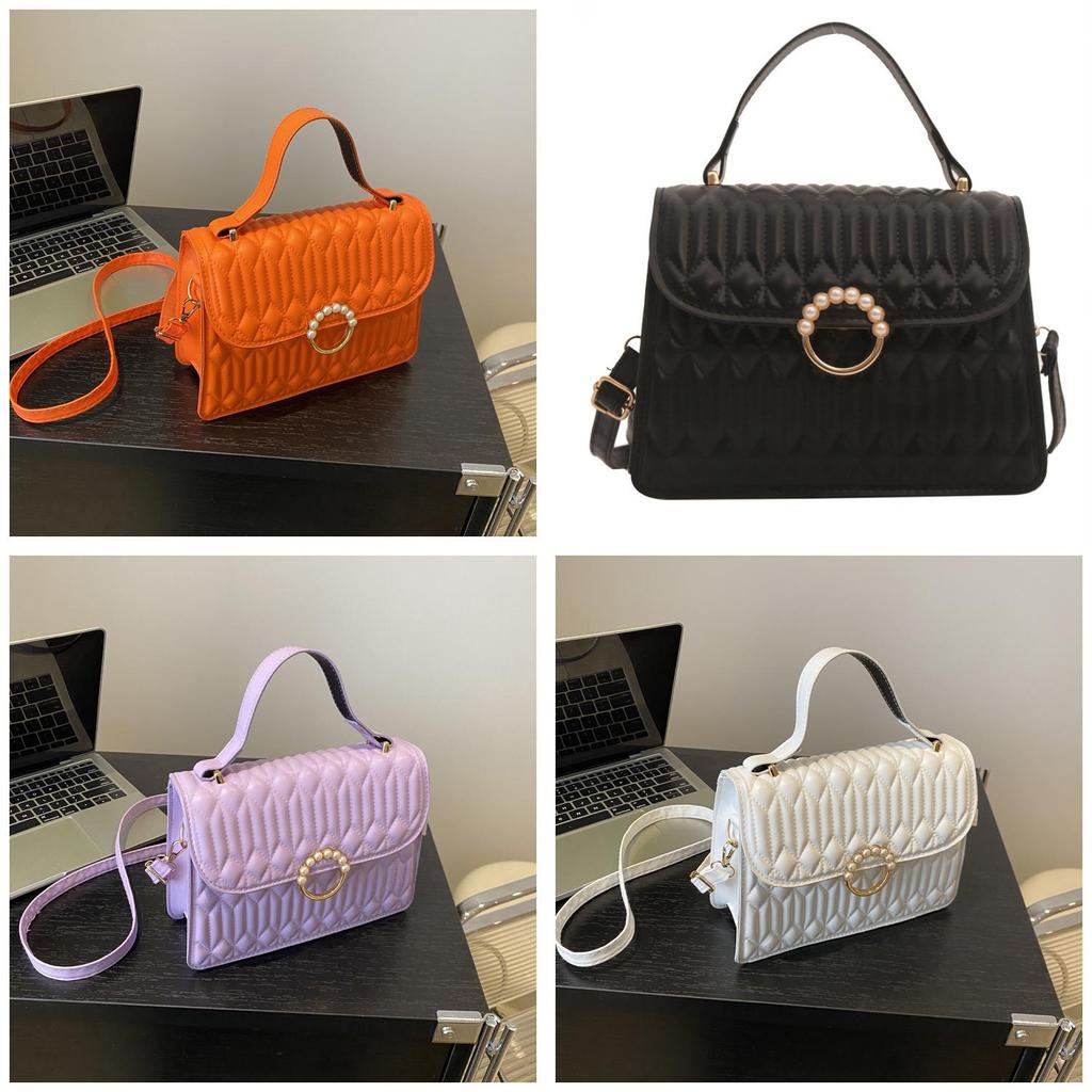 Chic Street Style 2024 Latest Spring Casual Crossbody Handbag Single Shoulder Small Square Bag