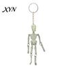 Skeleton Keychain Pendant Movable Joints Keychain, Glow-in-the-Dark Keyring for Bag Charm Halloween, Handbag Backpack Purse Men Women