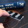 Piano Keys 8 Keys Fidget Clicker  Aluminum Alloy EDC Fidget Toys Office Stress Relief Toy Fidget Slider For Adult Children Gift