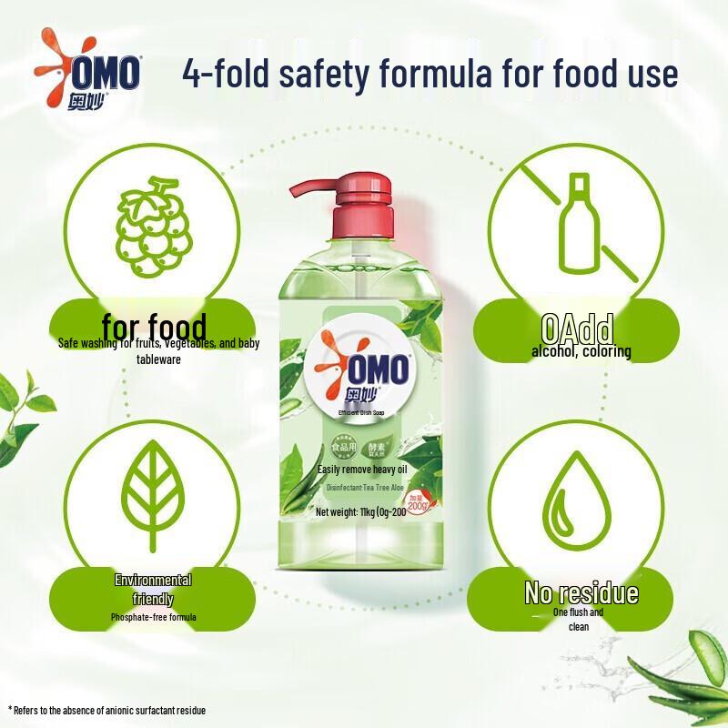 Omo Fruit & Vegetable Dishwashing Liquid