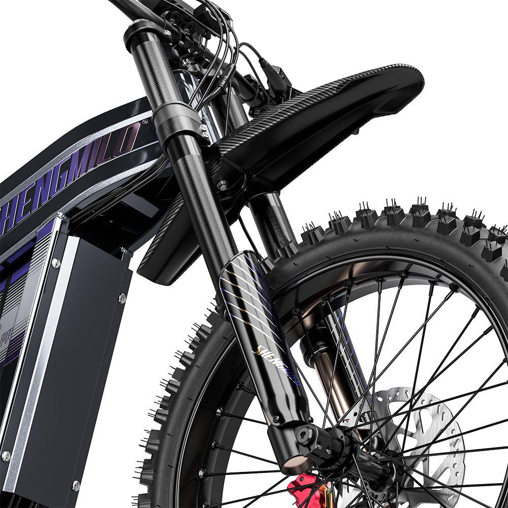 Electric Bicycle Shengmilo S900 Pro 20" 3000W Peak Motor Adult Off Road Electric Bicycle 60V 35AH Full Suspension Ebike 7 Speed