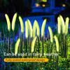 Solar Powered Dog Tail Grass Lamp LED Light Outdoor Light New Design Garden Decor  Outdoor Use