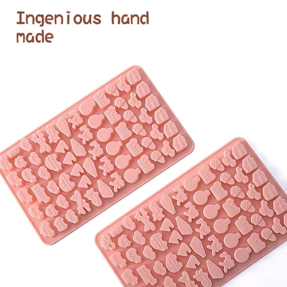 Non-stick Gummy Mould Safe for Baking Supplies Fondant Chocolate Candy Mould Easy To Clean Silicone Candy Molds