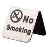 No Smoking Tent Notice Tent Sign Reminder Side for Restaurant Cafe