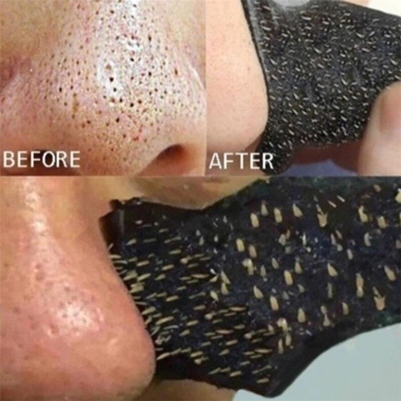 Nose Blackhead Remover Mask Deep Cleansing Skin Care Shrink Pore Acne Treatment Mask Nose Black Dots Pore Clean Strips
