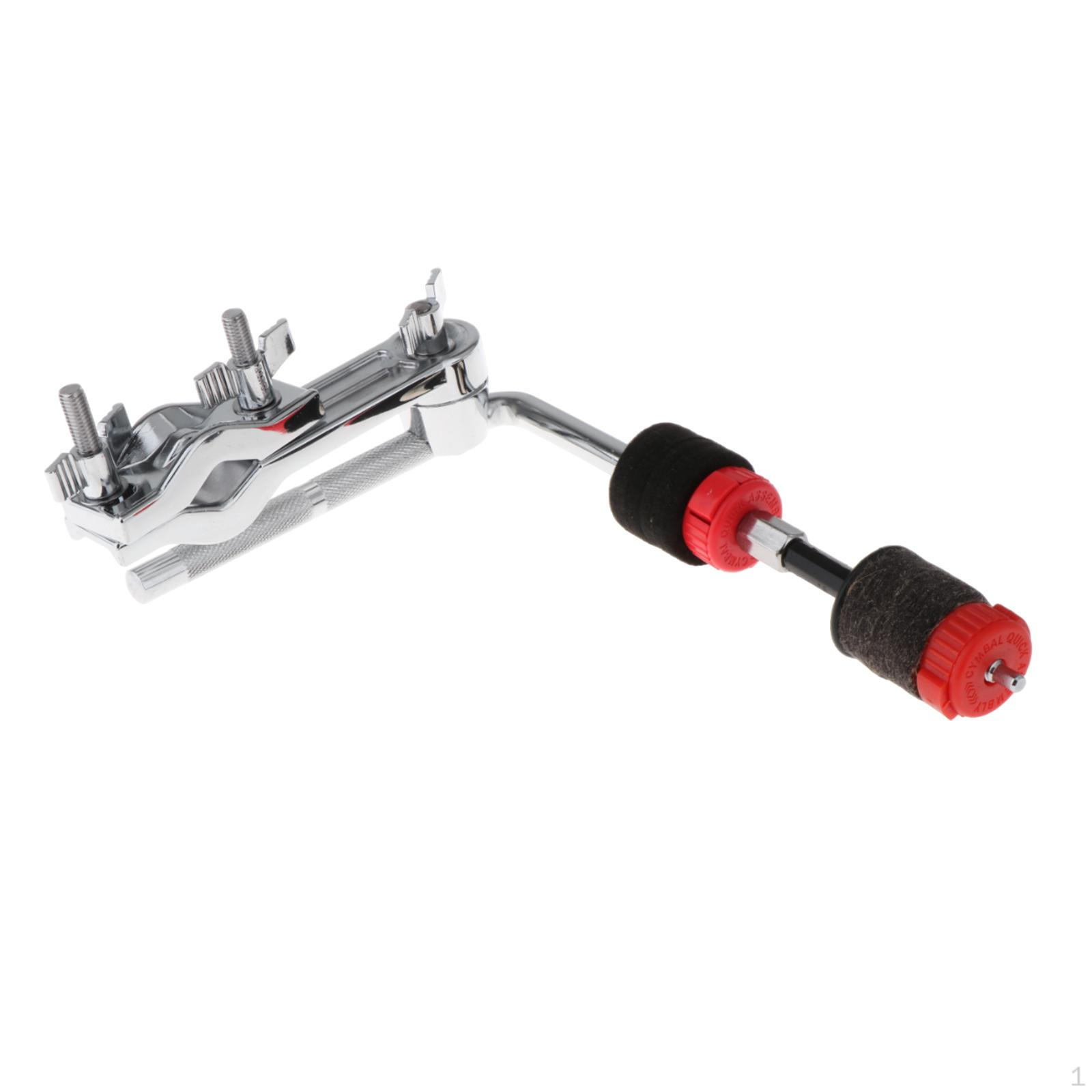 

Удлинитель стойки для тарелки Детали барабана Регулируемые крепления for 2 Cymbal