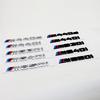 Glänzendes Schwarzes Heckklappen-Buchstabenabzeichen Für BMW M135i M240i M340i M340d M440i M550i M530i M760Li ABS M Logo Emblem Aufkleber Decal
