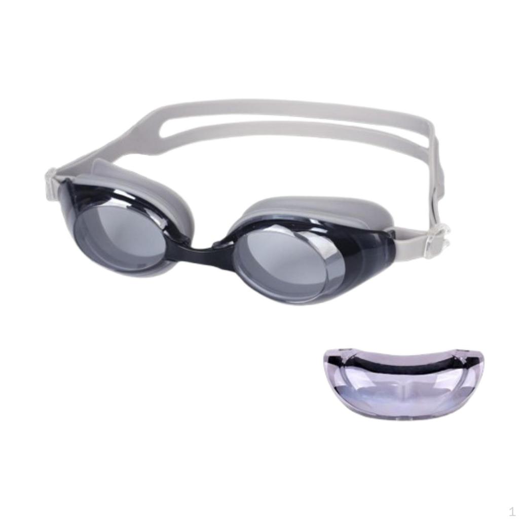 Adult Swim Goggles, Clear View Eyewear for Swimming Pool And Beach Use