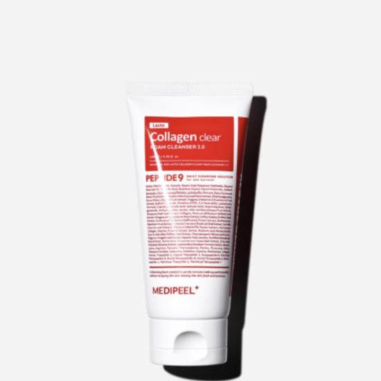 MEDI-PEEL Red Lacto/Green Cica/Vegan Vitamin Collagen Clear Cleansing Foam 120ml