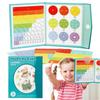 Children Magnetic Fraction Learning Mathematics Toys Wooden Fraction Book Set Teaching Aids Arithmetic Learning Educational Toys -GLS