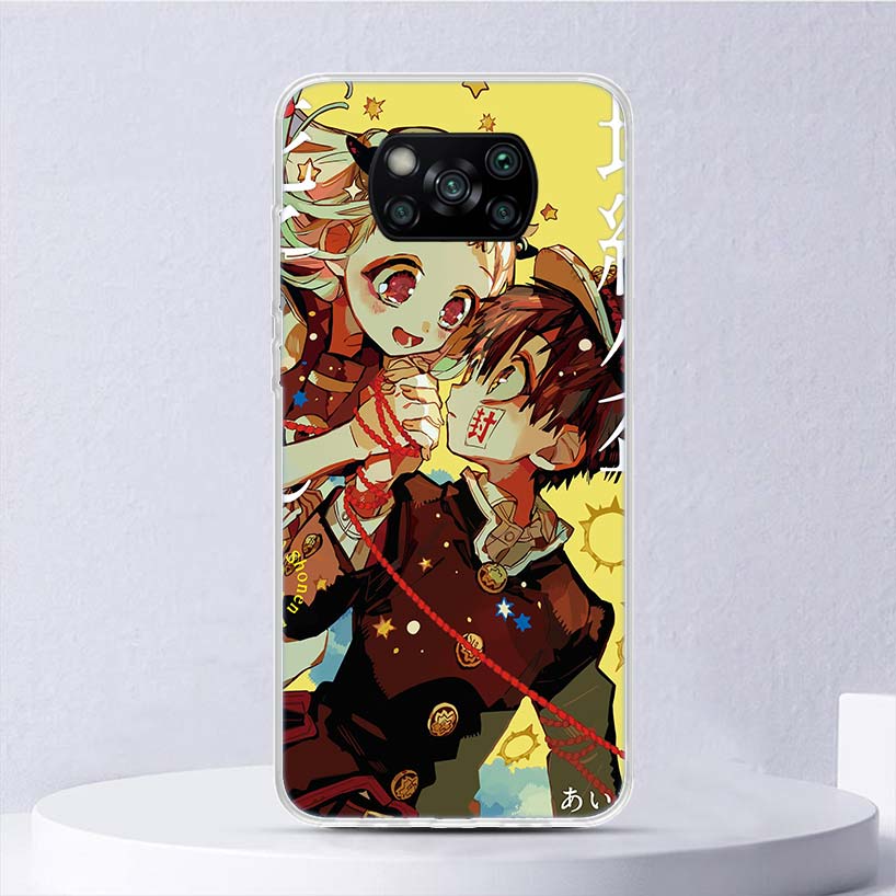 Toilet Bound Hanako Kun Anime Soft Case For Xiaomi Poco X7 X6 X5 X4 X3 Nfc F7 Ultra F6 F5 Pro Phone Cover F4 Gt F3 M5S M4 M3 M5