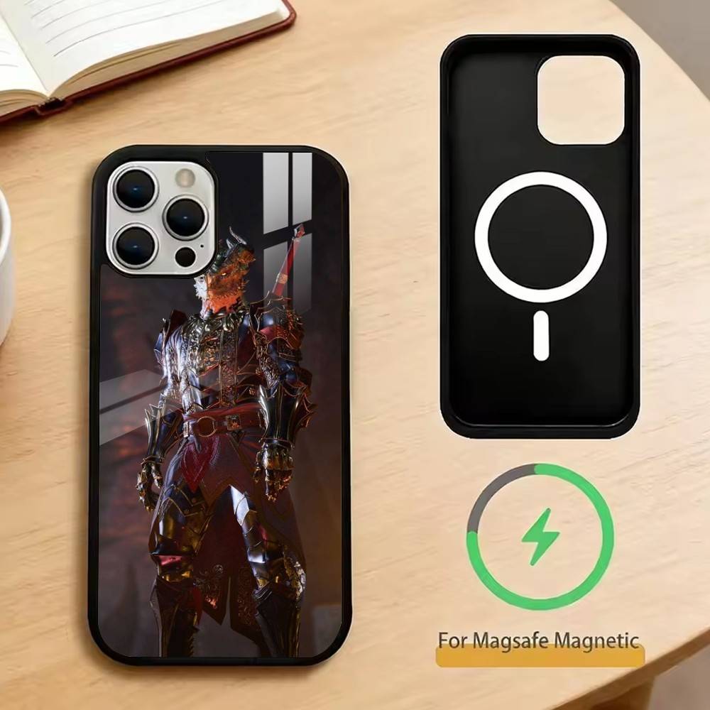 

Baldur s Gate Phone Case For iPhone17,16,15,14,13,12,11 Plus,Pro Magnetic For Magsafe Wireless Charging iphone16e