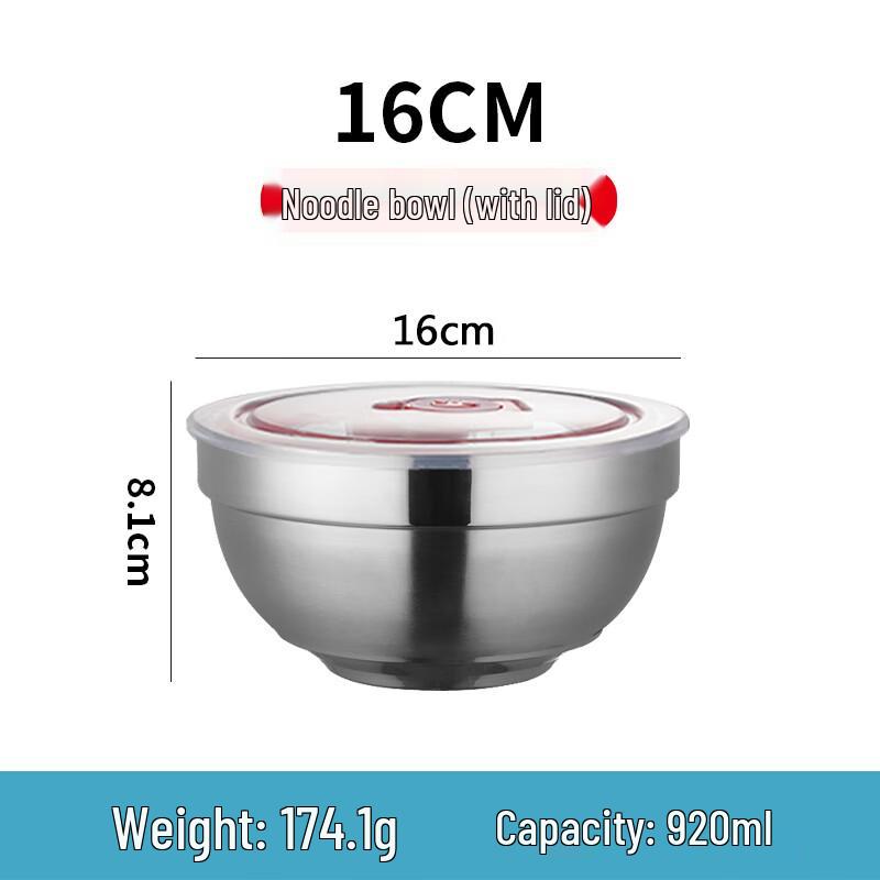 QianXing 304 Stainless Steel Insulated Multipurpose Bowl